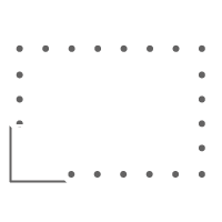 Baugerüstbanner mit Ösen im Abstand von 50 cm rundum