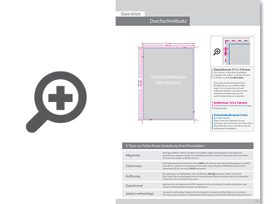 Product Bild durchschreibes__tze_din_a6_hoch__6-fach__1_0-farbig