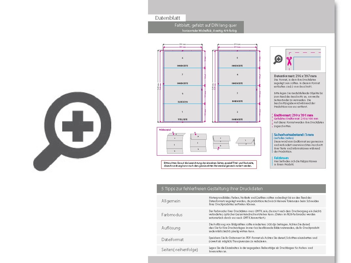 Product Bild faltblatt__gefalzt_auf_din_lang_quer__horizontaler_wickelfalz__8-seitig
